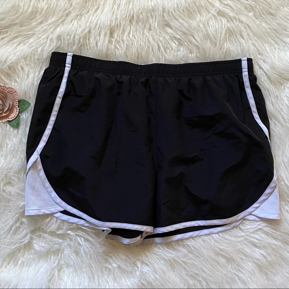 SJB Performance Black White Running Athletic Short